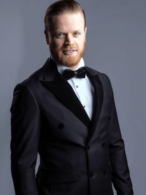 Johnny Suits - Tuxedo dubbelknäpp svart