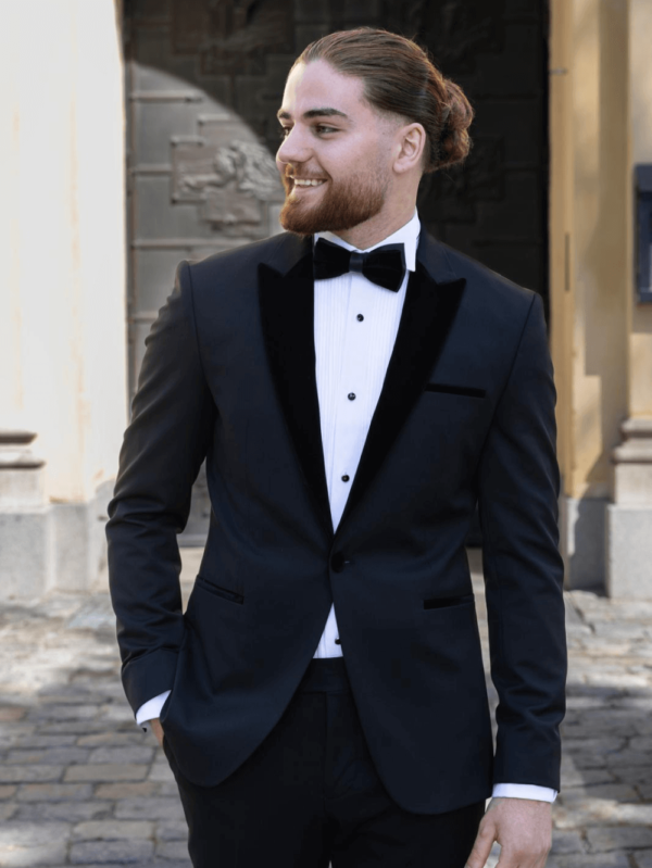 Johnny Suits - Tuxedo ny sammet svart