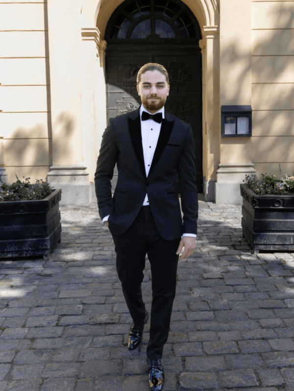 Johnny Suits - Tuxedo ny sammet svart