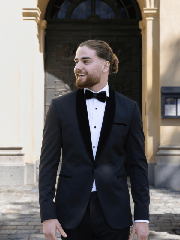 Johnny Suits - Tuxedo sammet svart