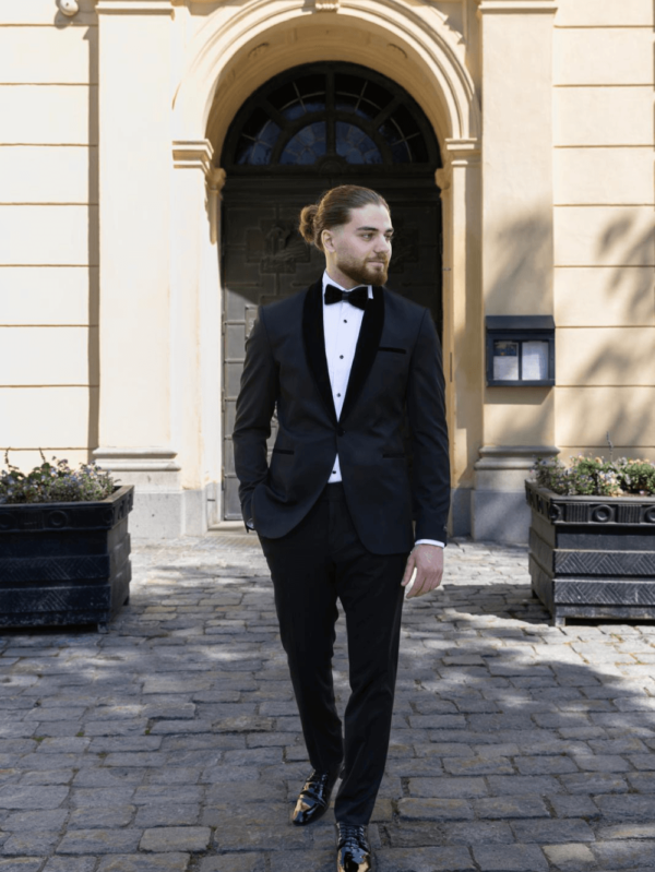 Johnny Suits - Tuxedo sammet svart